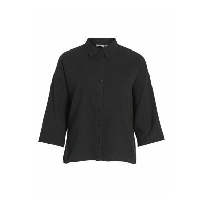 Image of Vila Women&#039;s Shirt, Black Beauty, 8