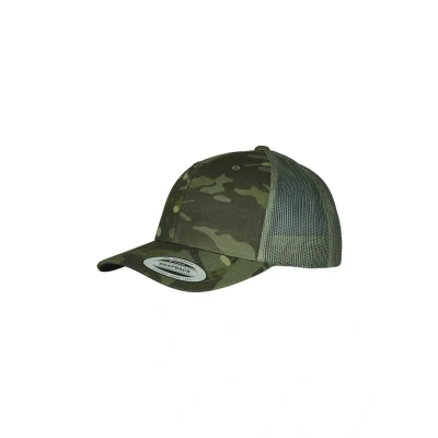 Image of Flexfit Retro Trucker Multicam Cap, Size: One Size, tropic