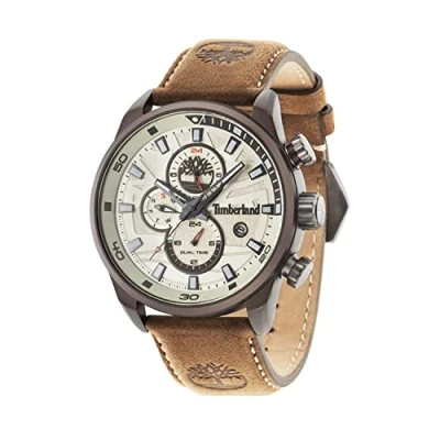 Image of Timberland Henniker Chronograph watch, Men&#039;s, Size: One Size, Beige