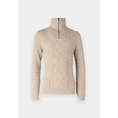 Image of Jack &amp; Jones Premium Jprblunorth Jumper, Men&#039;s, Size: XXL, Taupe