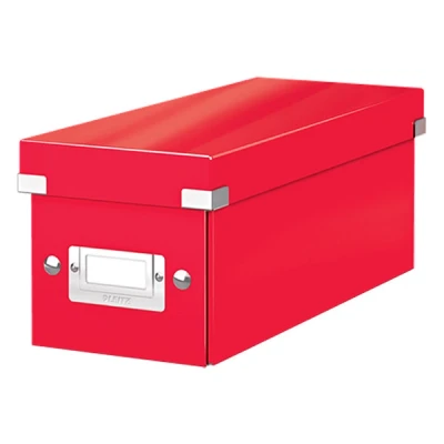 Image of Leitz WOW Storage Box, Red Click and Store Range, 60410026