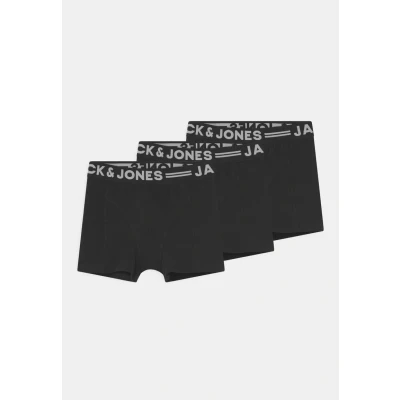 Image of Jack &amp; Jones Junior Sense Trunks 3 PACK Pants for kids, Size: 8y, Black