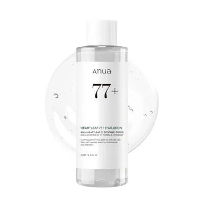 Image of ANUA Heartleaf 77% Soothing Toner I pH 5.5 Trouble Care, Calming Skin, Refreshing, Hydrating, Purifying, Cruelty Free, Vegan(250ml / 8.45fl.oz.)