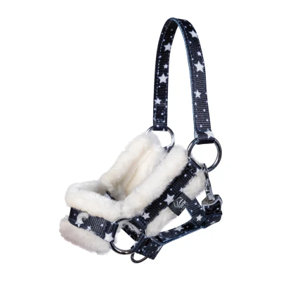Image of HKM Hobby Horse Halter with rope