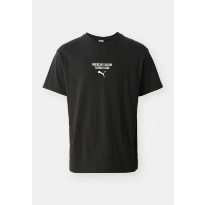 Image of Puma Graphic TEE Print Tshirt, Men&#039;s, Size: Small, Black