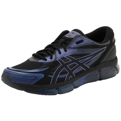 Image of Asics Sportstyle Gelquantum 360 VIII Unisex Trainers, Size: 3, Black/blueberry Textile/synthetics