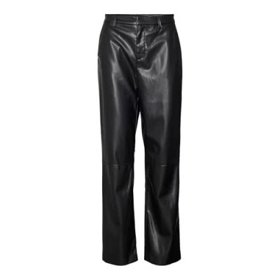 Image of Vero Moda Vmzamiraolympia Straight PANT Trousers, Women&#039;s, Size: Sx34, Black