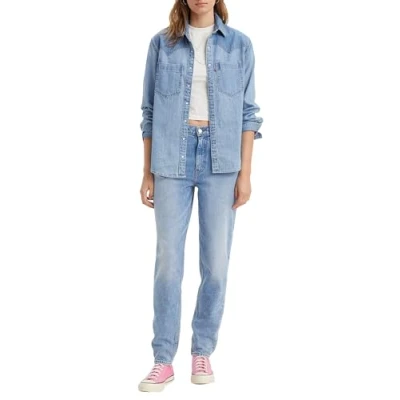 Image of Levi&#039;s Women&#039;s 80s Mom Jeans, How&#039;s My Driving, 34W / 32L