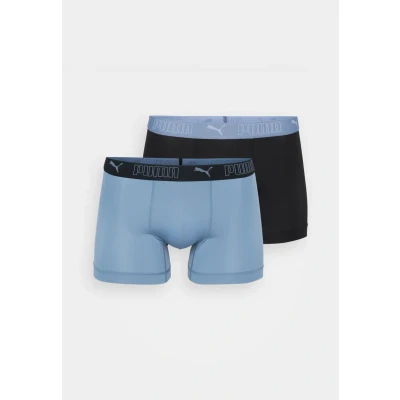 Image of PUMA Men&#039;s Microfibre Boxer (Pack of 2), Native Blue, L