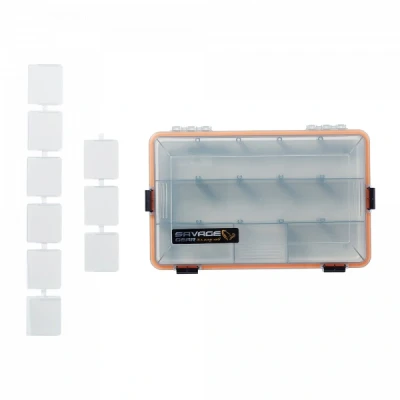 Image of Savage Gear WP Lurebox Smoke 4B 27,5x18x5cm Tacklebox
