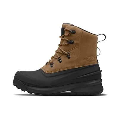 Image of The North Face Chilkat Laceup ankle boots, Men&#039;s, Size: 7, Medium brown Leather and textile