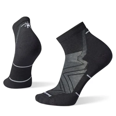Image of Smartwool RUN Targeted Cushion Sports socks, Men&#039;s, Size: 8 10.5, Black