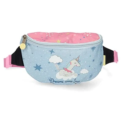 Image of Enso Dreams Come True Round Pencil Case, Multicoloured, Riñonera Pequeña, fanny pack
