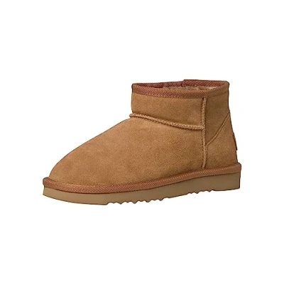 Image of s.Oliver Winter boots, Women&#039;s, Size: 4, Cognac Leather
