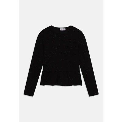 Image of Name it Nkfroka Long sleeved top for kids, Size: 7 8y, Black