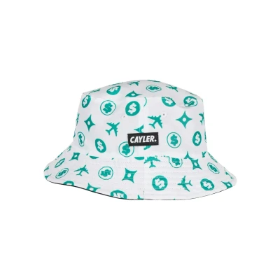 Image of Cayler &amp; Sons Accessoires L Voyage Reversible Bucket Hat, Men&#039;s, Size: One Size, White mc