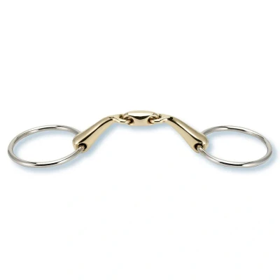 Image of Stubben Anatomic Loose Ring Snaffle 135mm (5 1/4&quot;) Horse Bits Riding Equestrian
