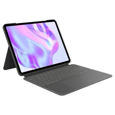 Image of Logitech Combo Touch Keyboard Case Apple iPad Pro 13 (2024) Grey Qwerty UK