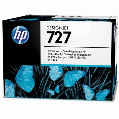 Image of HP 727 732 B3P06A original DesignJet Printhead, matte black, photo cyan, magenta, yellow, grey,for T3500 MFP, T2600, T2500, T1600, T1500 &amp; T900 Series large format, Inkjet Technology