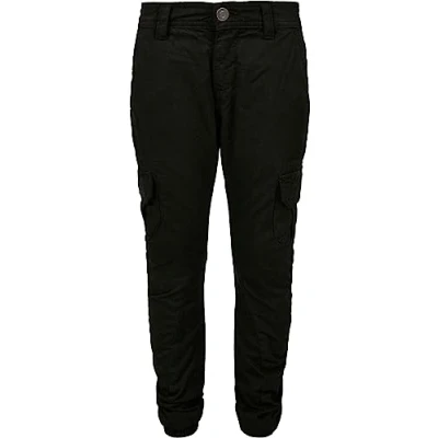 Image of Urban Classics Cargo trousers for kids, Size: 5 6y, Black