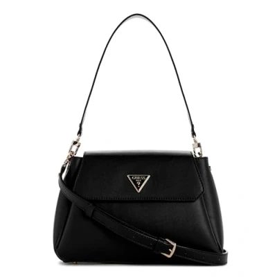 Image of Guess SORA Gfriend FLAP Shoulder BAG Across body bag, Women&#039;s, Size: One Size, Black