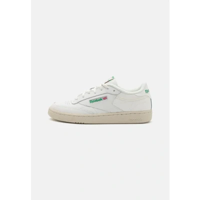 Image of Reebok Boy&#039;s Club C Sneakers, Chalk Glegrn, 4 UK