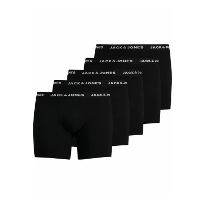 Image of Jack &amp; Jones Jachuey Trunks 5 PACK Pants, Men&#039;s, Size: 2XL, Black