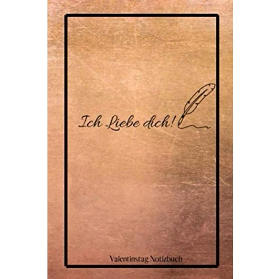 Image of ICH LIEBE DICH!: A5 Notizbuch LINIERT LIEBLINGSMENSCH GESCHENKE PÄRCHEN FREUNDIN FREUNDSCHAFT FREUNDINNENBUCH VALENTINSTAG GESCHENKIDEE PÄRCHENBUCH