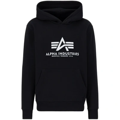 Image of Alpha Industries Hoodie, Men&#039;s, Size: Small, Black