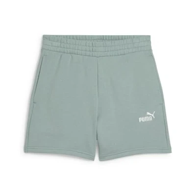 Image of PUMA Women&#039;s Ess Small No. 1 Logo 5&#039;&#039; High Waist Shorts Tr (S) Knitted