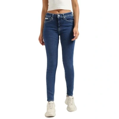 Image of Calvin Klein Jeans Skinny Fit, Women&#039;s, Size: 27, Denim medium