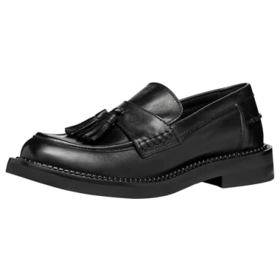 Image of Geox Women&#039;s D Serilda H Moccasin, Black, 3 UK