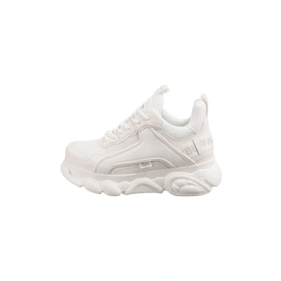 Image of Buffalo CLD CHAI Trainers, Women&#039;s, Size: 4, Triple white Textile/synthetics