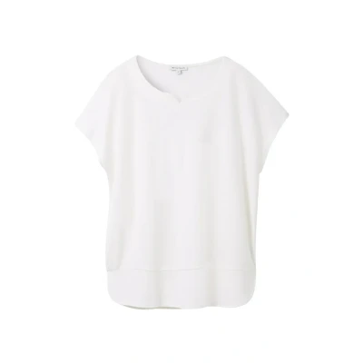 Image of TOM Tailor Basic Tshirt, Women&#039;s, Size: XS, Whisper white