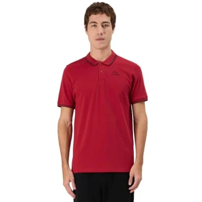 Image of Kappa Polo shirt, Men&#039;s, Size: Large, Red