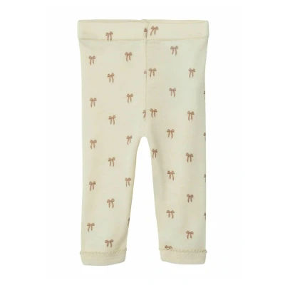 Image of Lil&#039; Atelier Leggings Trousers for kids, Size: 18m, Turtledove