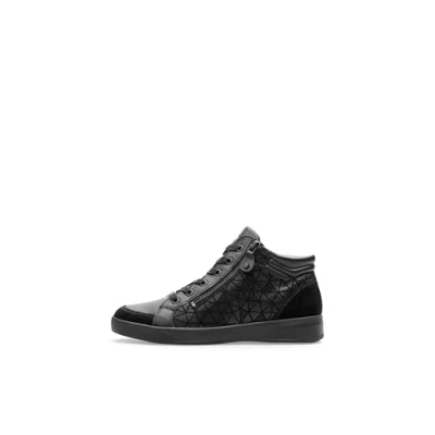 Image of ARA Women&#039;s Rome Sneaker, Black, 4.5 UK