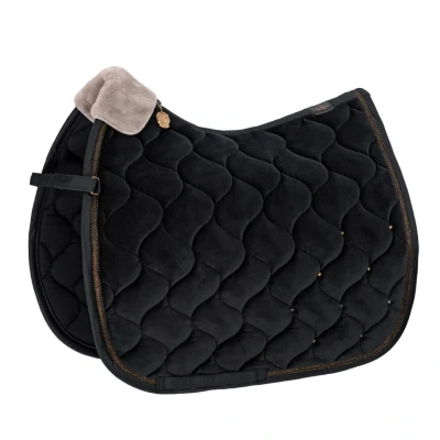 Image of Eskadron FW&#039;23 Platinum Saddle pad Velvet Crystal