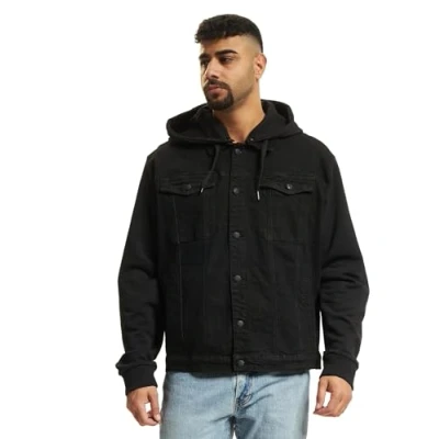 Image of Brandit Cradock Denim jacket, Men&#039;s, Size: XXL, black