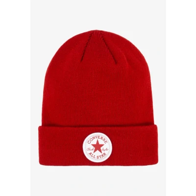 Image of Converse Watch Unisex Beanie for kids, Size: One Size, Enamel red