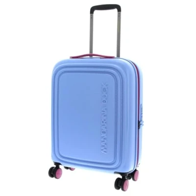 Image of Mandarina Duck LOGODUCK + Trolley Cabin EXP, Cotton Candy, Linea iconica di in policarbonato, policarbonato