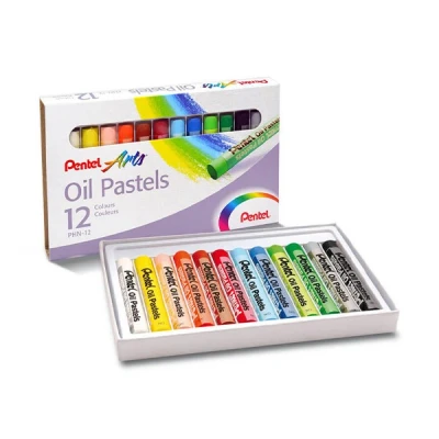 Image of Pentel phn 12 Arts Oil Cake, Multi Colour