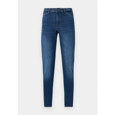 Image of JDY Jdyfina Jeans Skinny Fit, Women&#039;s, Size: Sx30, Dark blue denim