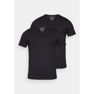 Image of DIM TEE 2 PACK Undershirt, Men&#039;s, Size: XL, Black