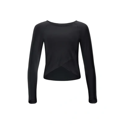 Image of Winshape Functional Light AND SOFT Cropped AET131LS Long sleeved top, Women&#039;s, Size: XXL, Black