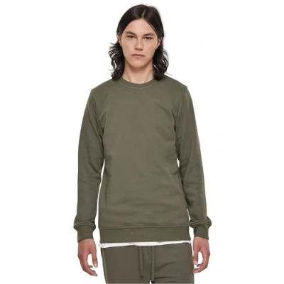 Image of Urban Classics Basic Sweatshirt, Men&#039;s, Size: 3XL, Olive
