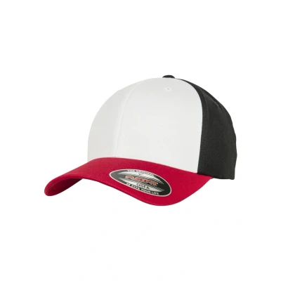 Image of Flexfit Cap, Size: S/M, Red/white/black