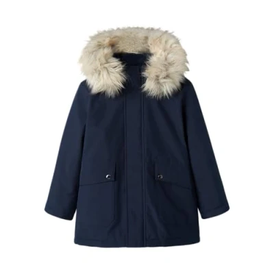 Image of Name it Nkmmillo LONG Parka for kids, Size: 13y, Dark sapphire