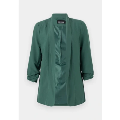 Image of PIECES Women&#039;s Blazer, Trekking Green, S