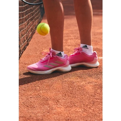 Image of adidas Performance Avacourt 2 Multicourt tennis shoes Bliss pink/silvercoloured/lucid pink, Women&#039;s, Size: 9, pink/silver/coloured/lucid pink